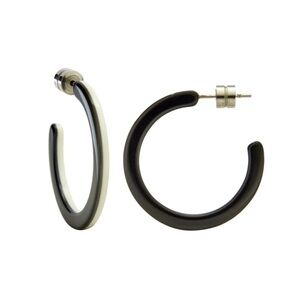 Machete Black and White Mini Hoops